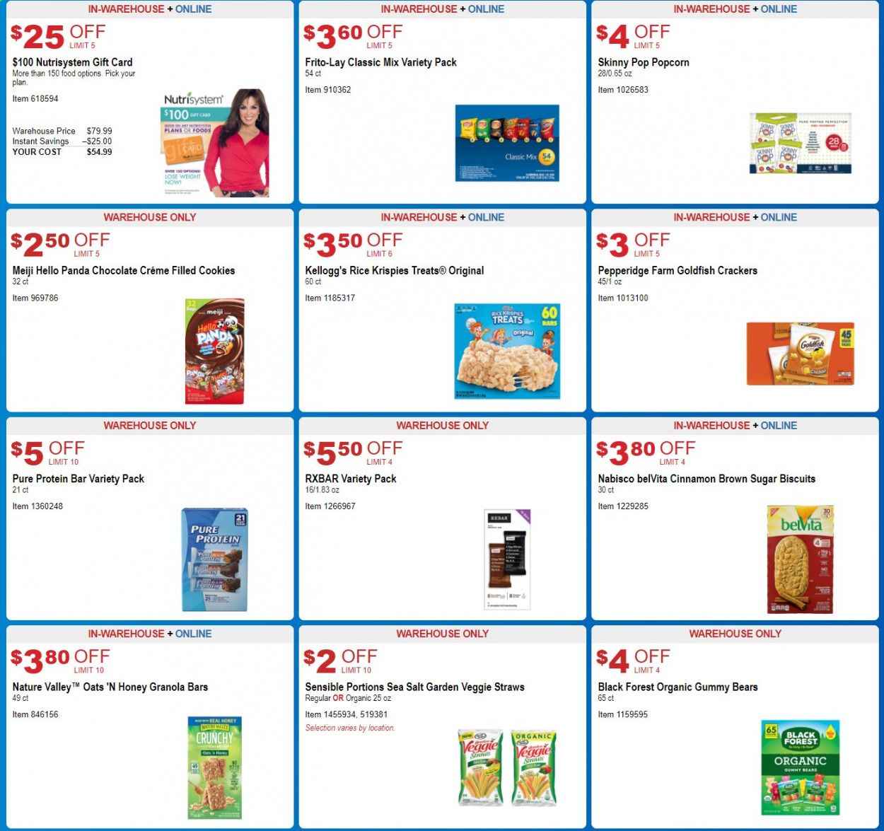 Costco Weekly Ad August 5 to August 30