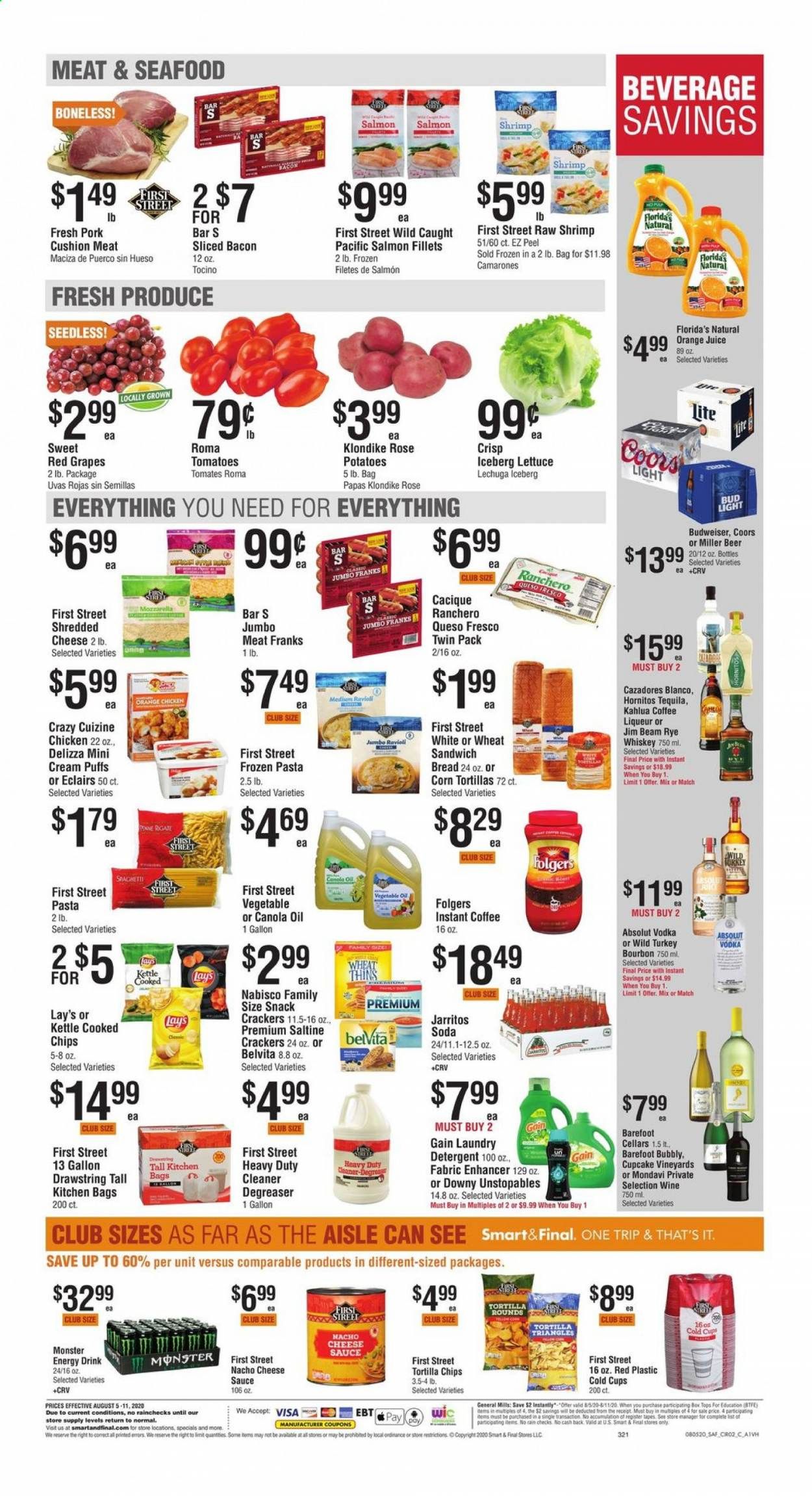 Smart & Final Weekly Ad August 5 to August 11