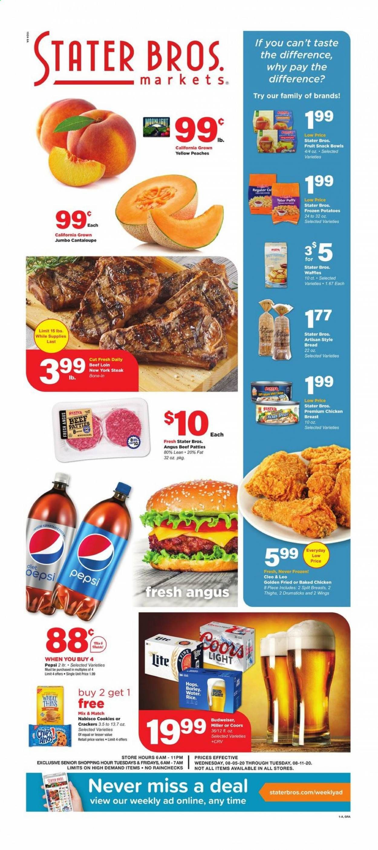 Stater Bros. Weekly Ad August 5 to August 11