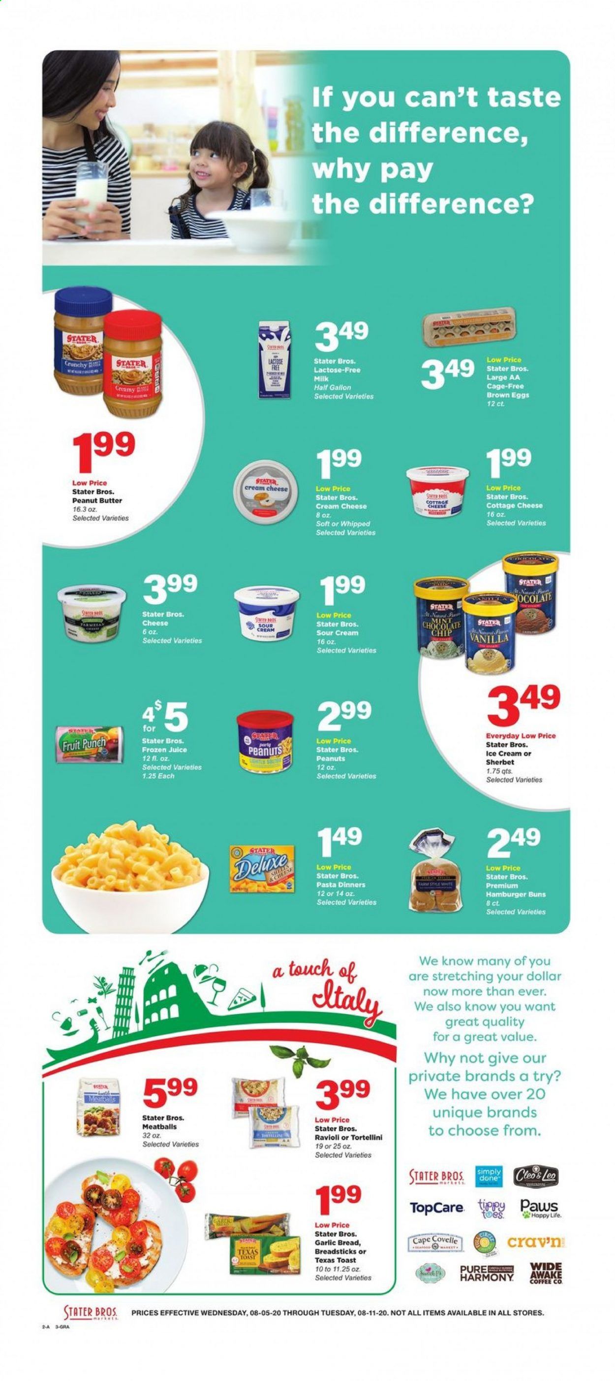 Stater Bros. Weekly Ad August 5 to August 11