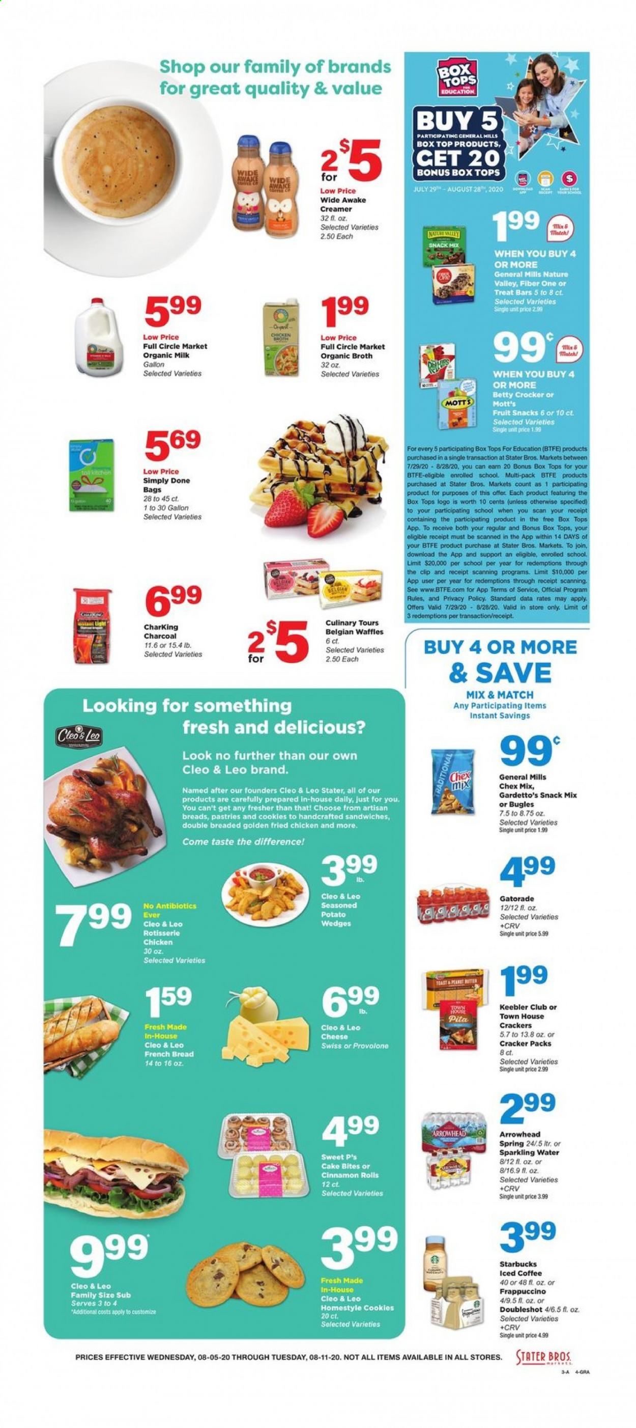 Stater Bros. Weekly Ad August 5 to August 11