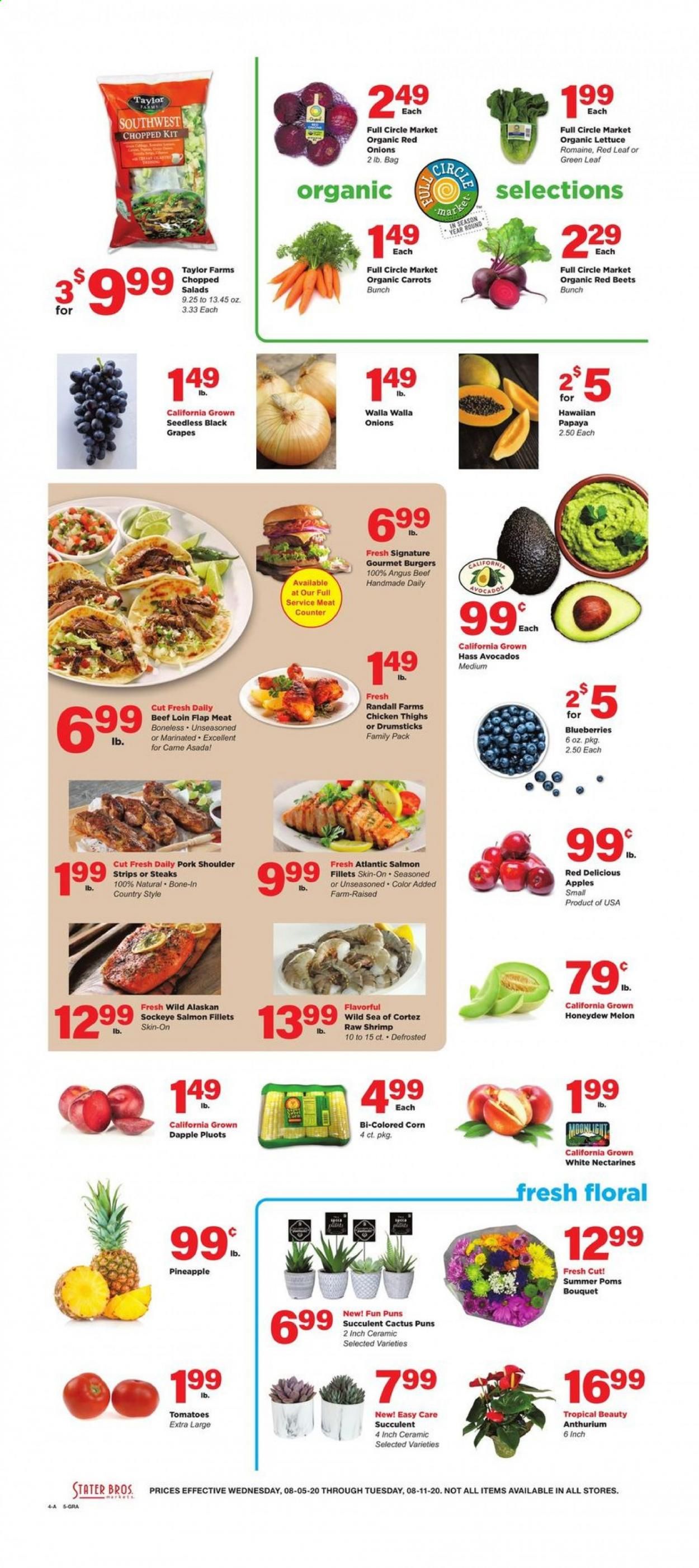 Stater Bros. Weekly Ad August 5 to August 11
