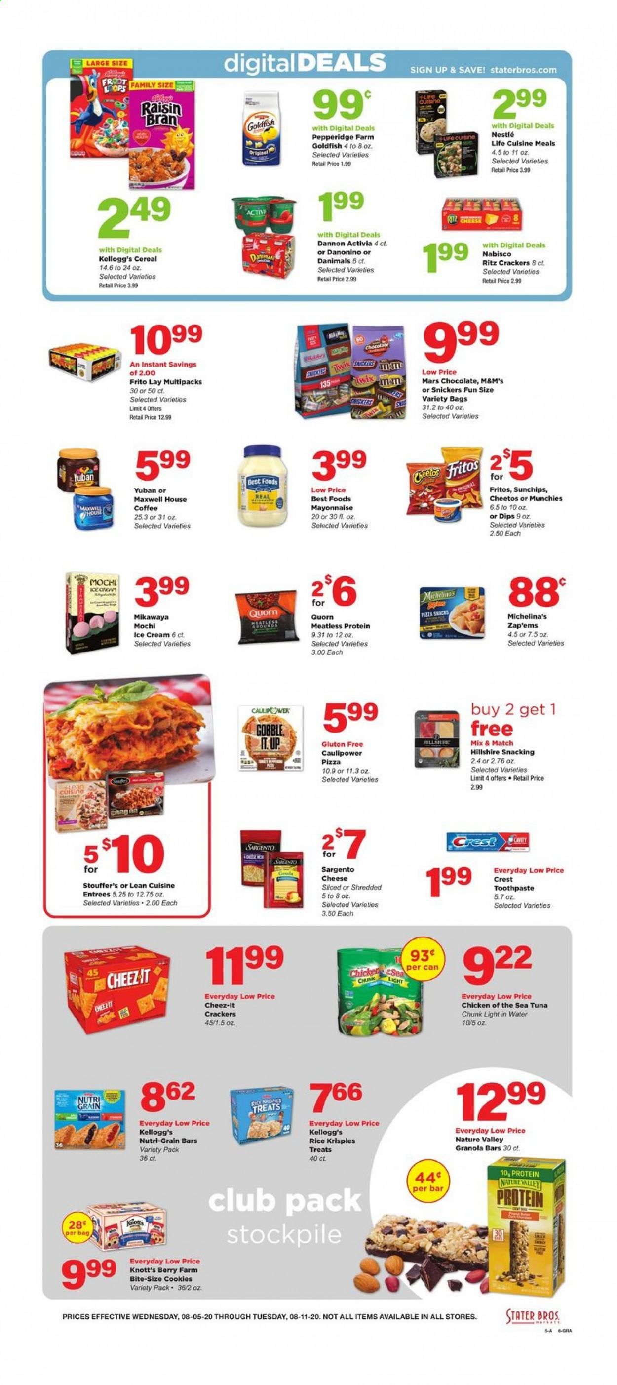 Stater Bros. Weekly Ad August 5 to August 11