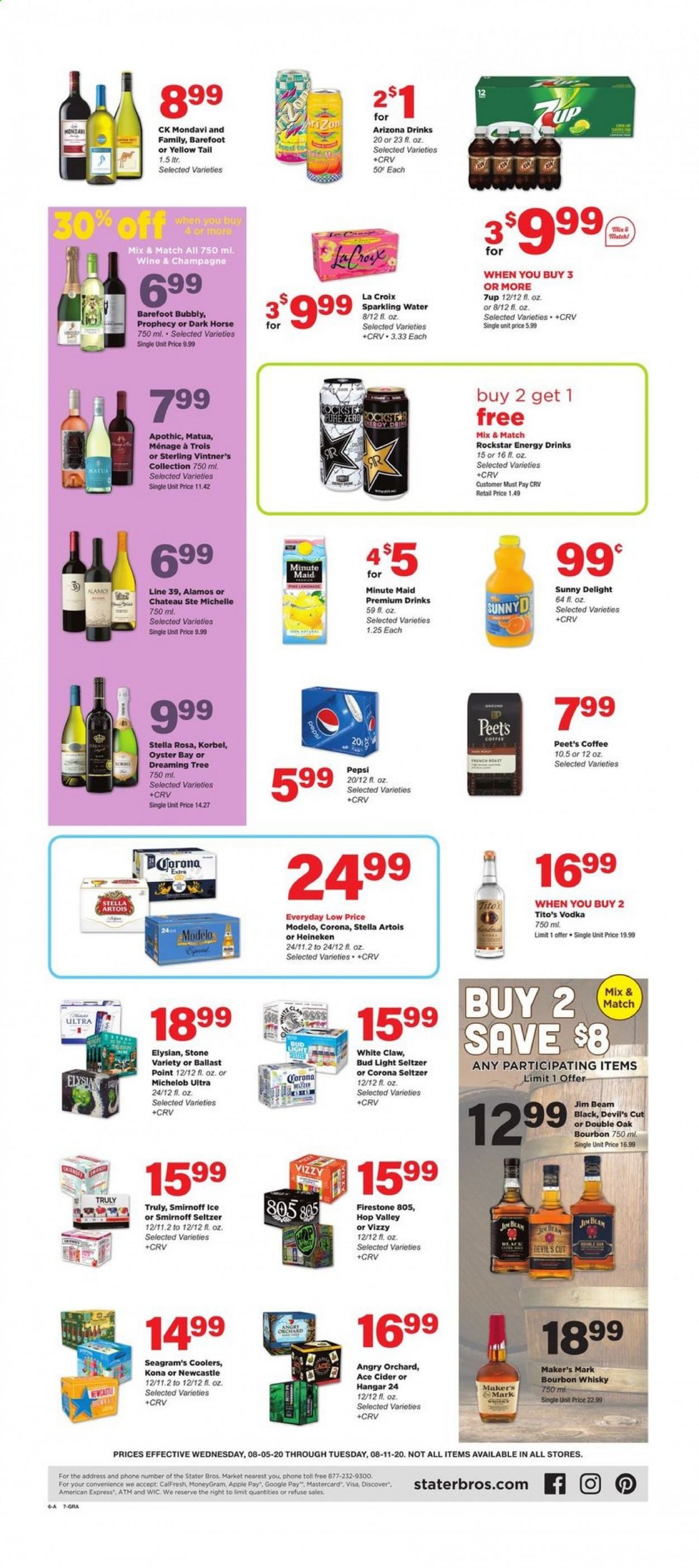 Stater Bros. Weekly Ad August 5 to August 11