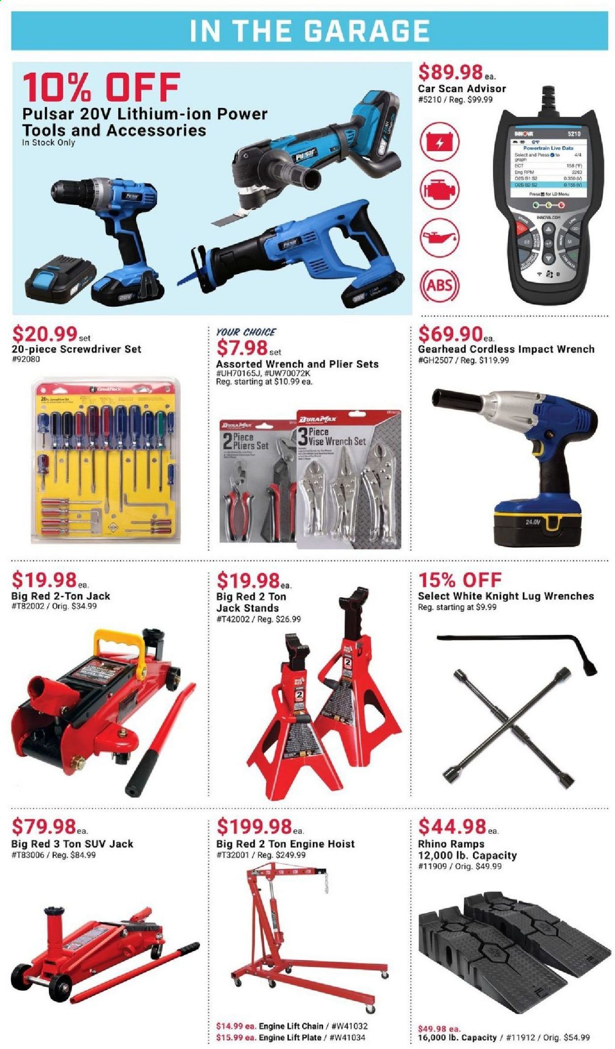 Pep Boys Weekly Ad July 26 to August 22