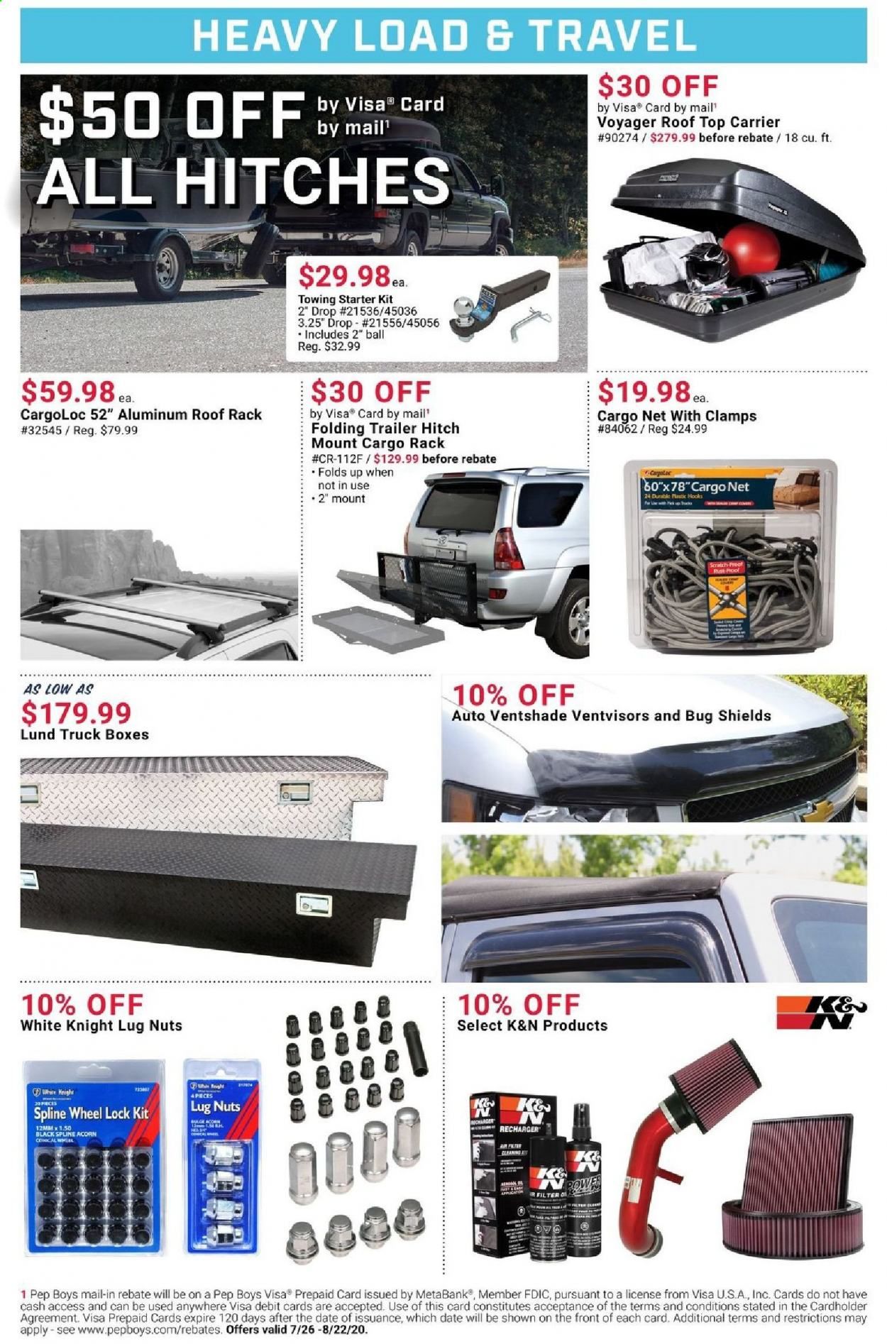 Pep Boys Weekly Ad July 26 to August 22