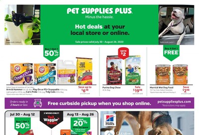 Pet Supplies Plus Weekly Ad July 30 to August 26