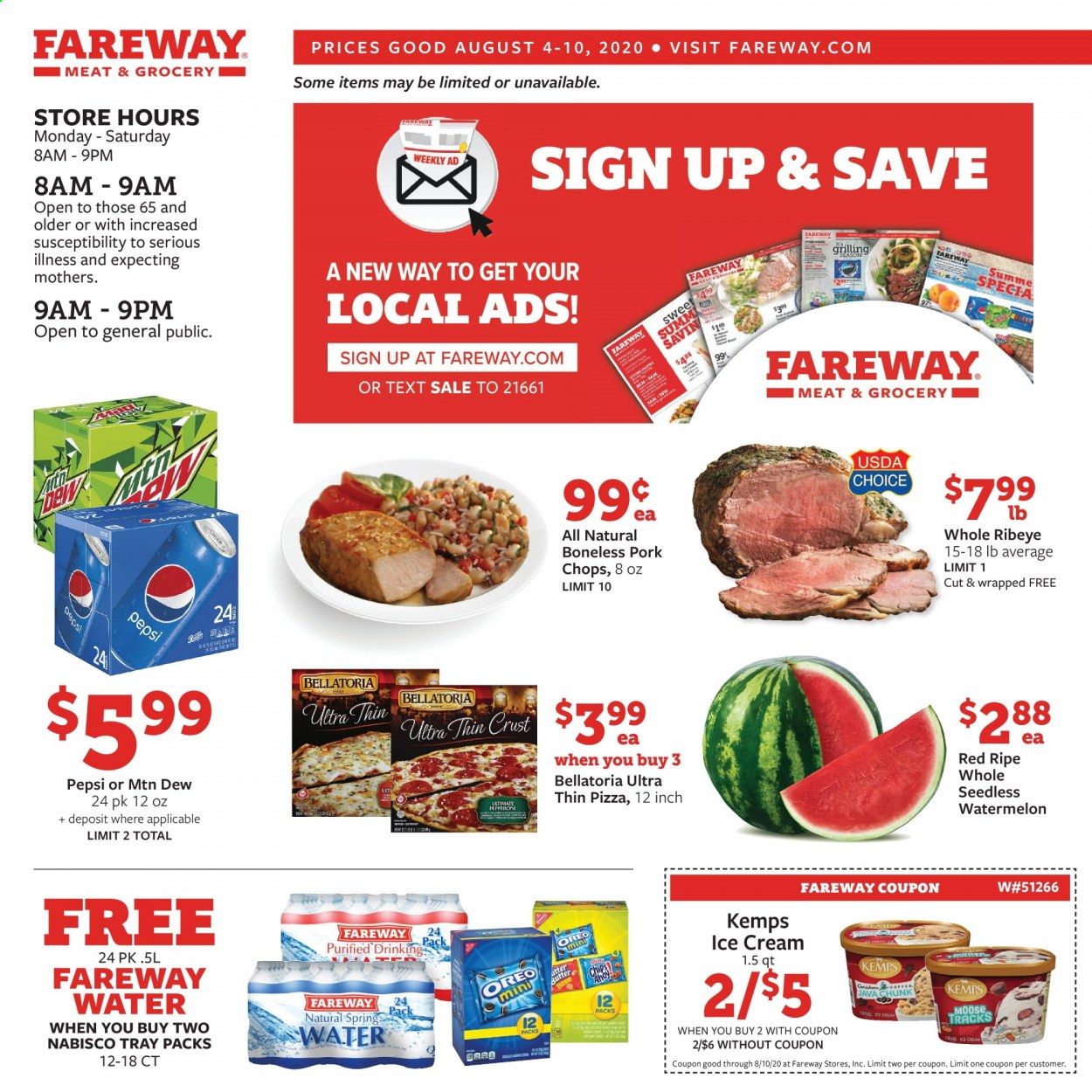 Fareway Weekly Ad August 4 to August 10