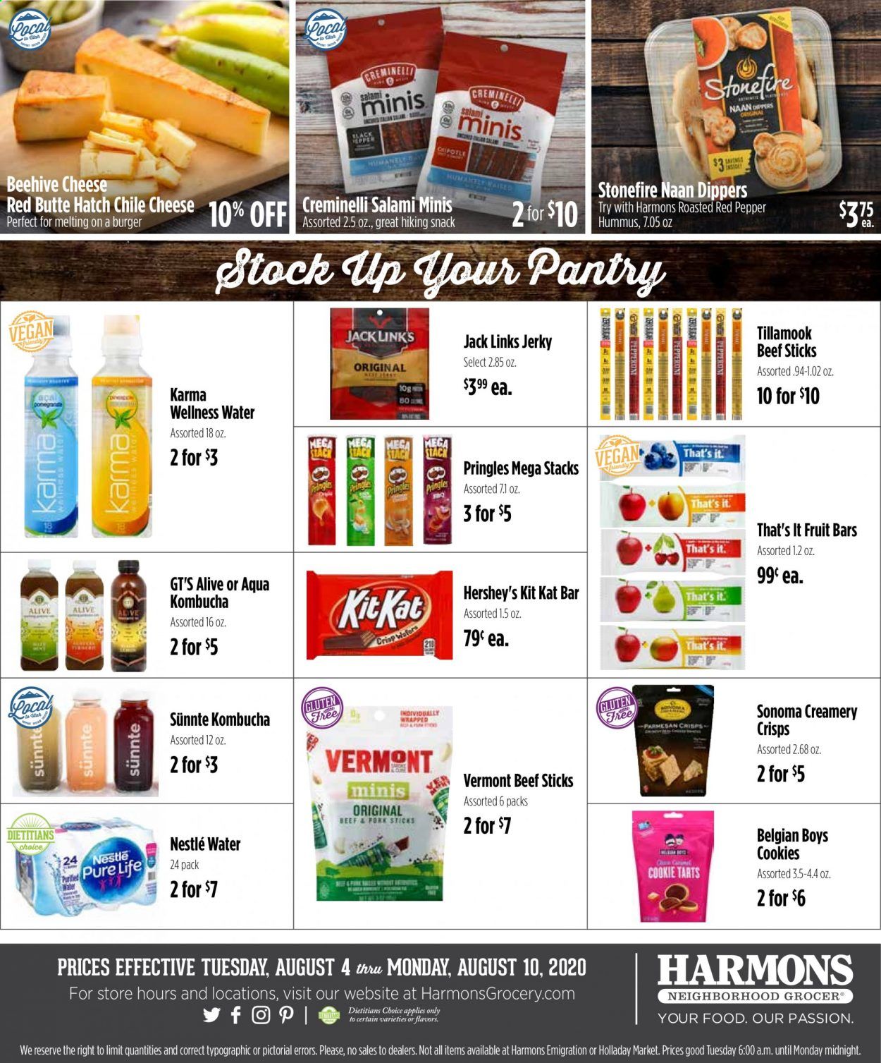 Harmons Weekly Ad August 4 to August 10
