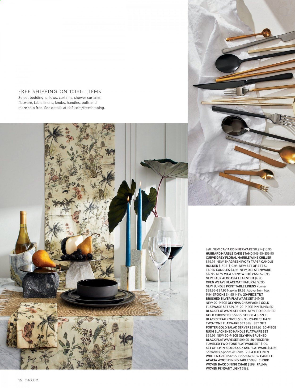 CB2 Weekly Ad August 1 to August 31