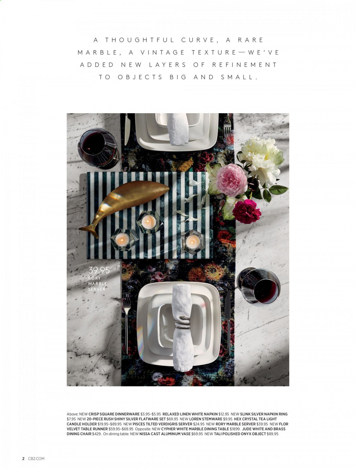 CB2 Weekly Ad August 1 to August 31