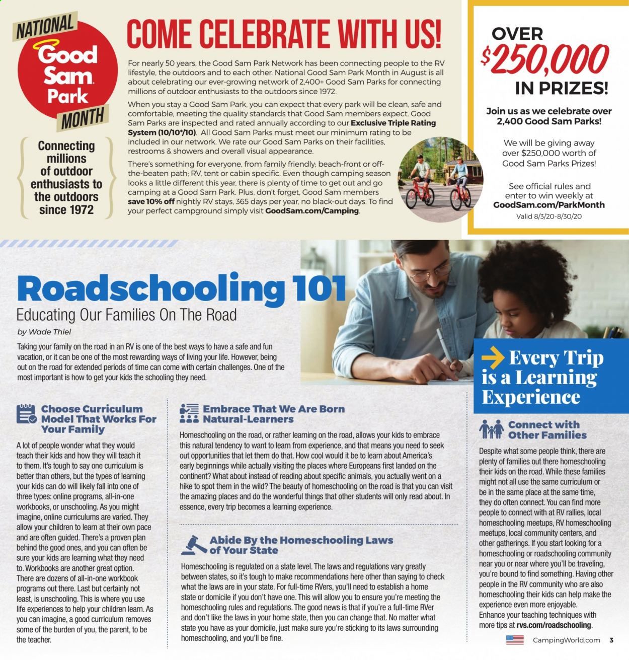 Gander RV & Outdoors (FL, KY, NC, NM, TX) Weekly Ad August 1 to August 30
