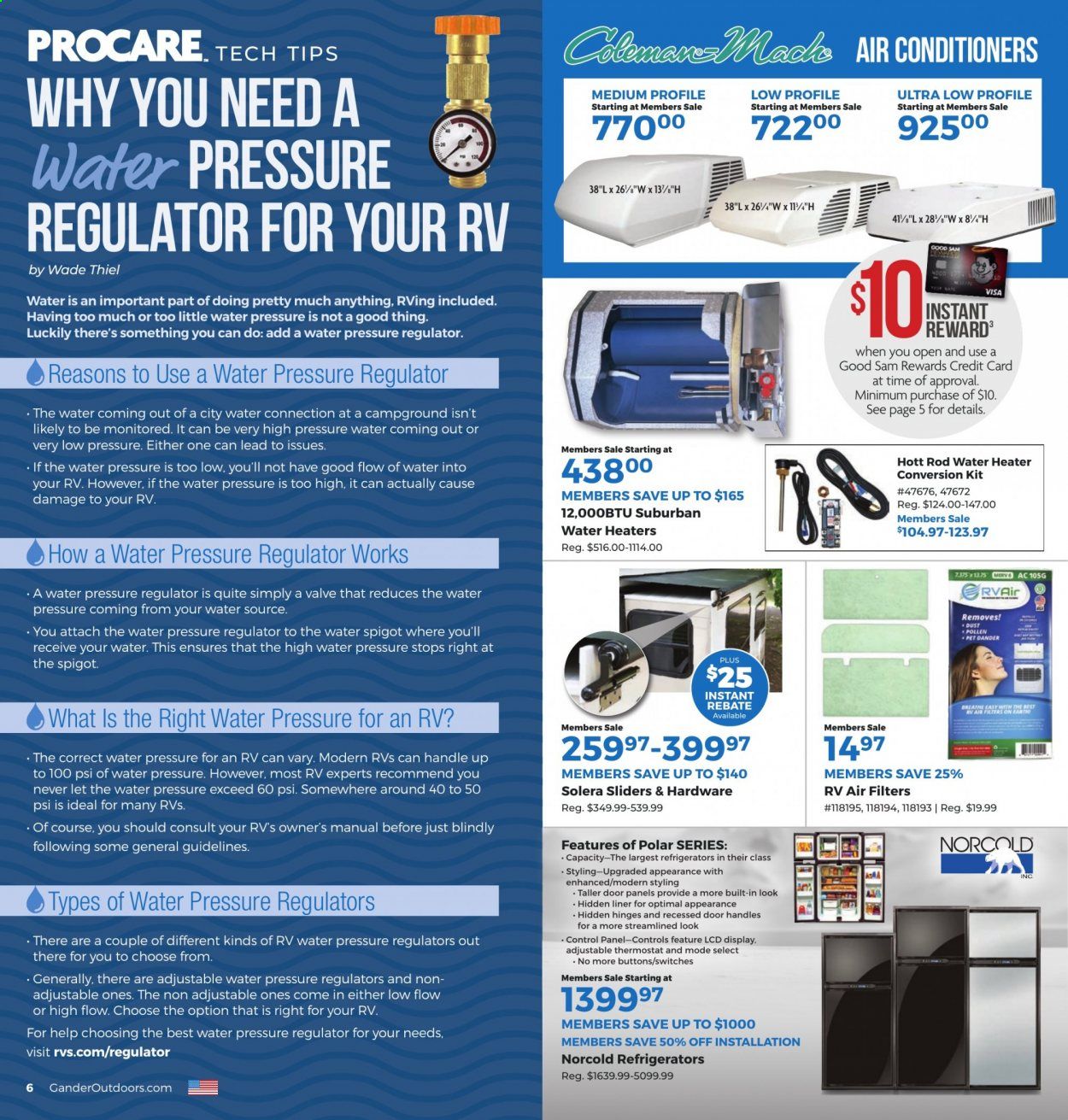 Gander RV & Outdoors (FL, KY, NC, NM, TX) Weekly Ad August 1 to August 30
