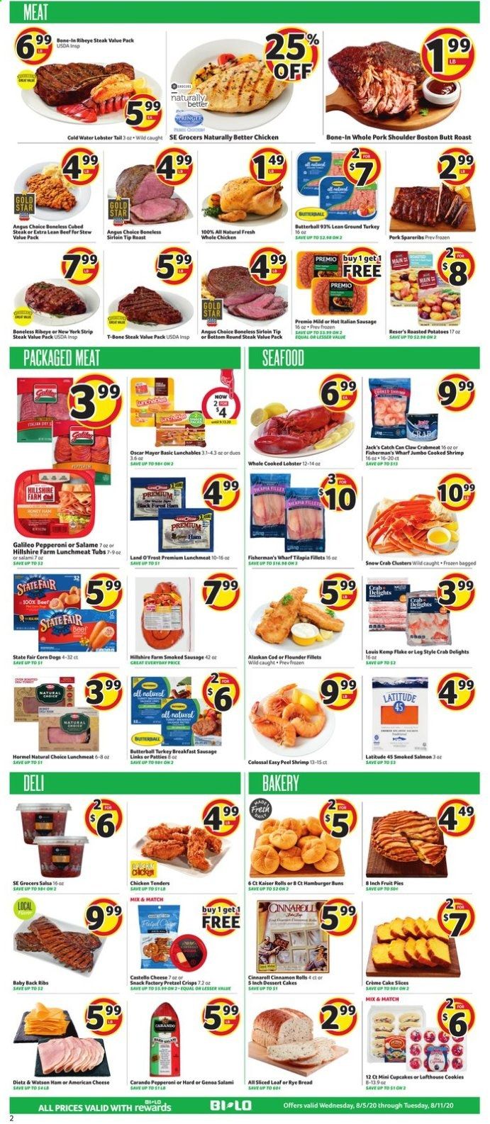 BI-LO (SC) Weekly Ad August 5 to August 11