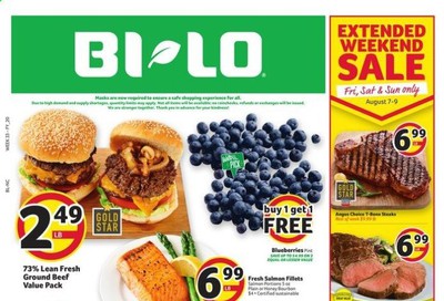 BI-LO (NC) Weekly Ad August 5 to August 11
