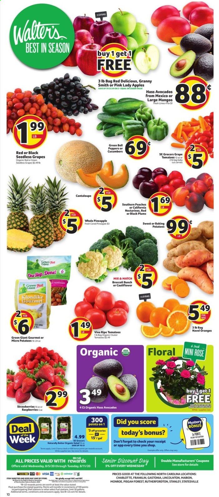 BI-LO (NC) Weekly Ad August 5 to August 11