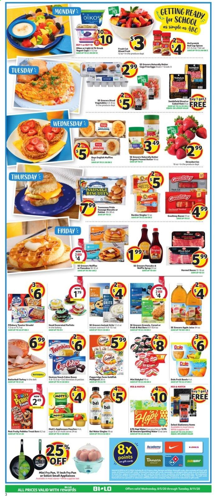 BI-LO (NC) Weekly Ad August 5 to August 11