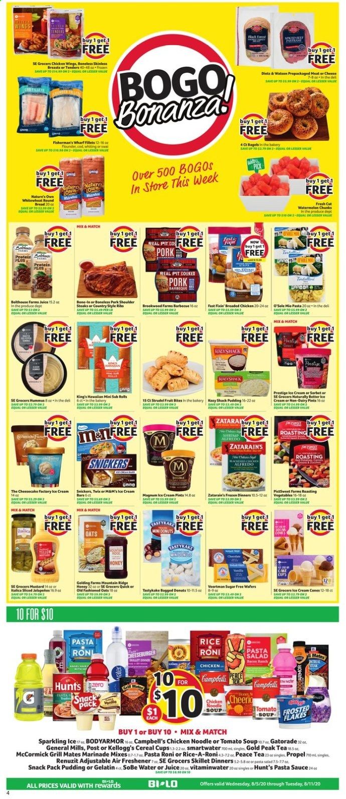 BI-LO (GA) Weekly Ad August 5 to August 11