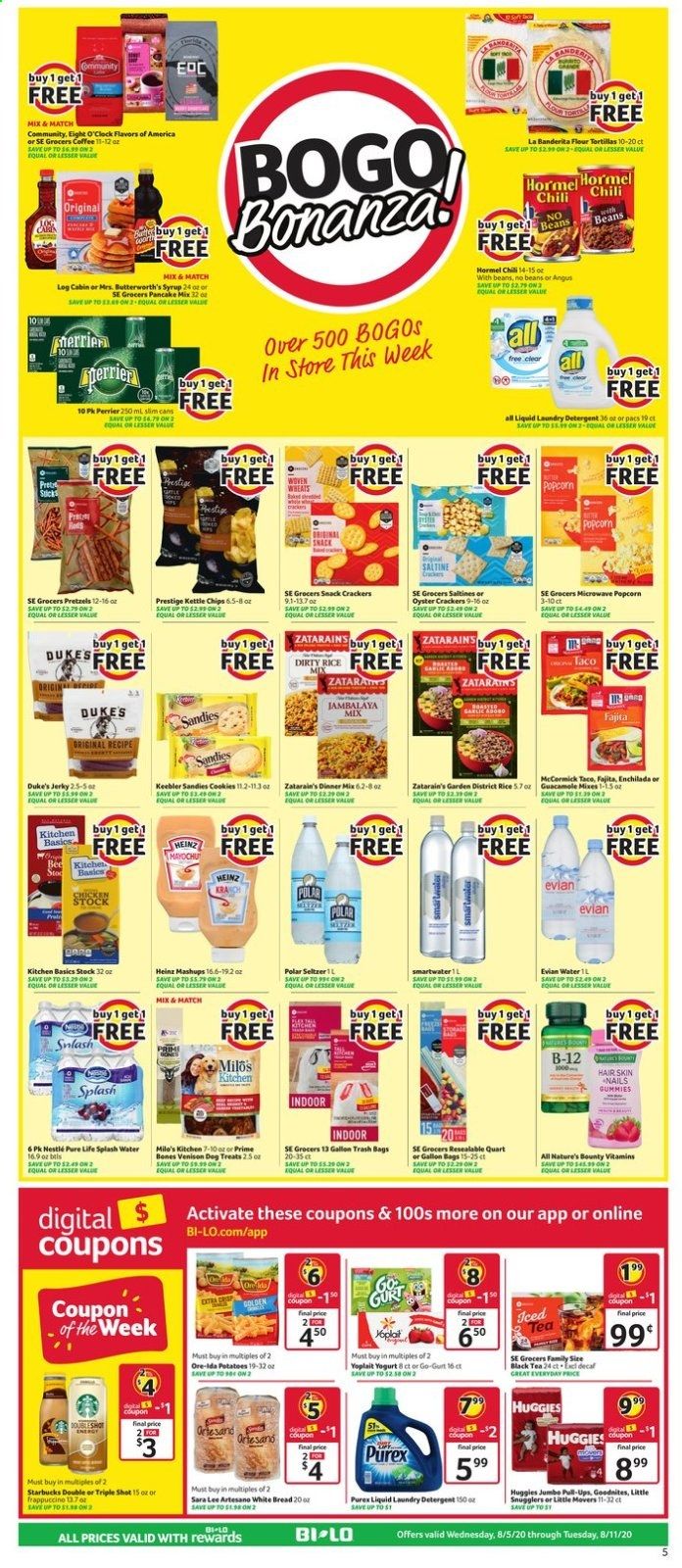 BI-LO (GA) Weekly Ad August 5 to August 11