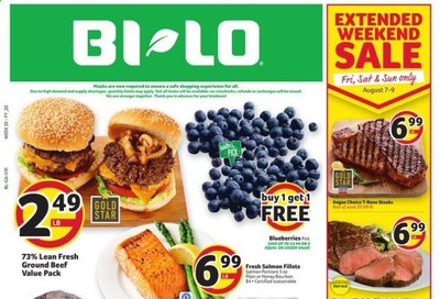 BI-LO (GA) Weekly Ad August 5 to August 11