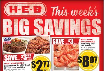 H-E-B Weekly Ad August 5 to August 11