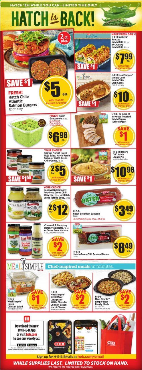 H-E-B Weekly Ad August 5 to August 11