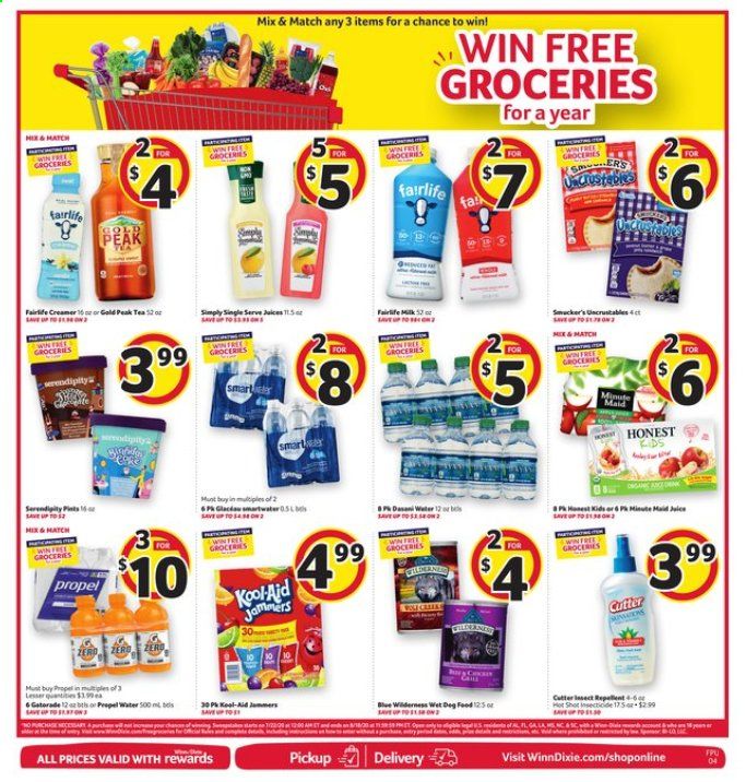 Winn Dixie (LA) Weekly Ad August 5 to August 11
