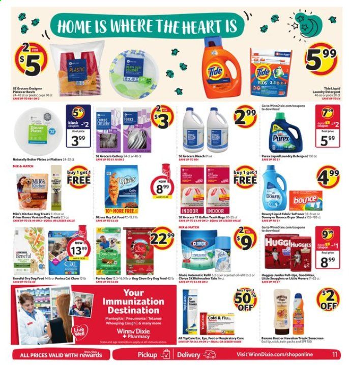 Winn Dixie (LA) Weekly Ad August 5 to August 11
