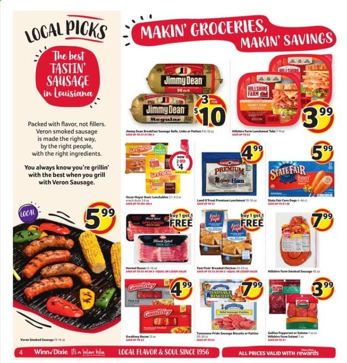 Winn Dixie (LA) Weekly Ad August 5 to August 11