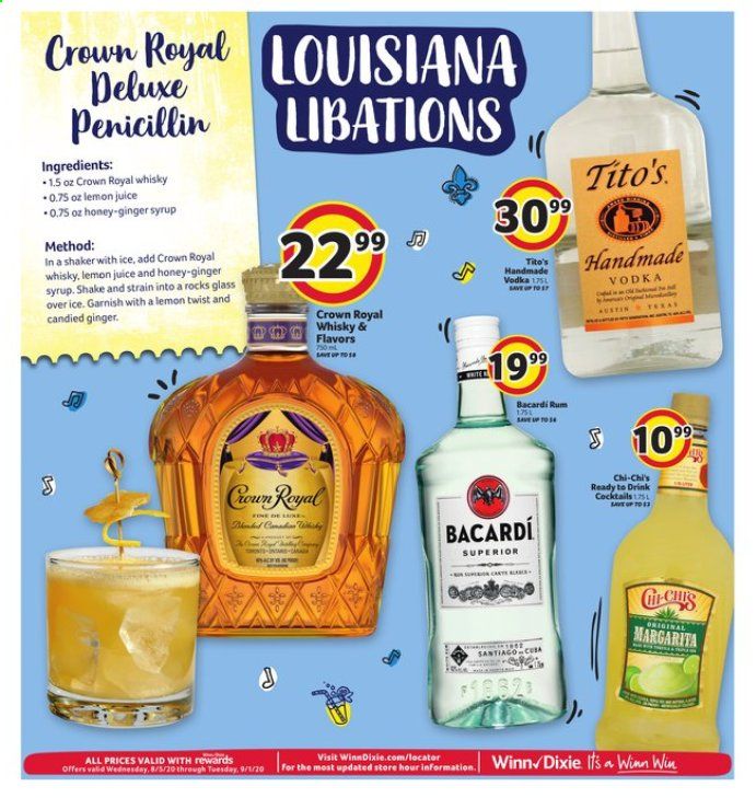 Winn Dixie (LA) Weekly Ad August 5 to August 11
