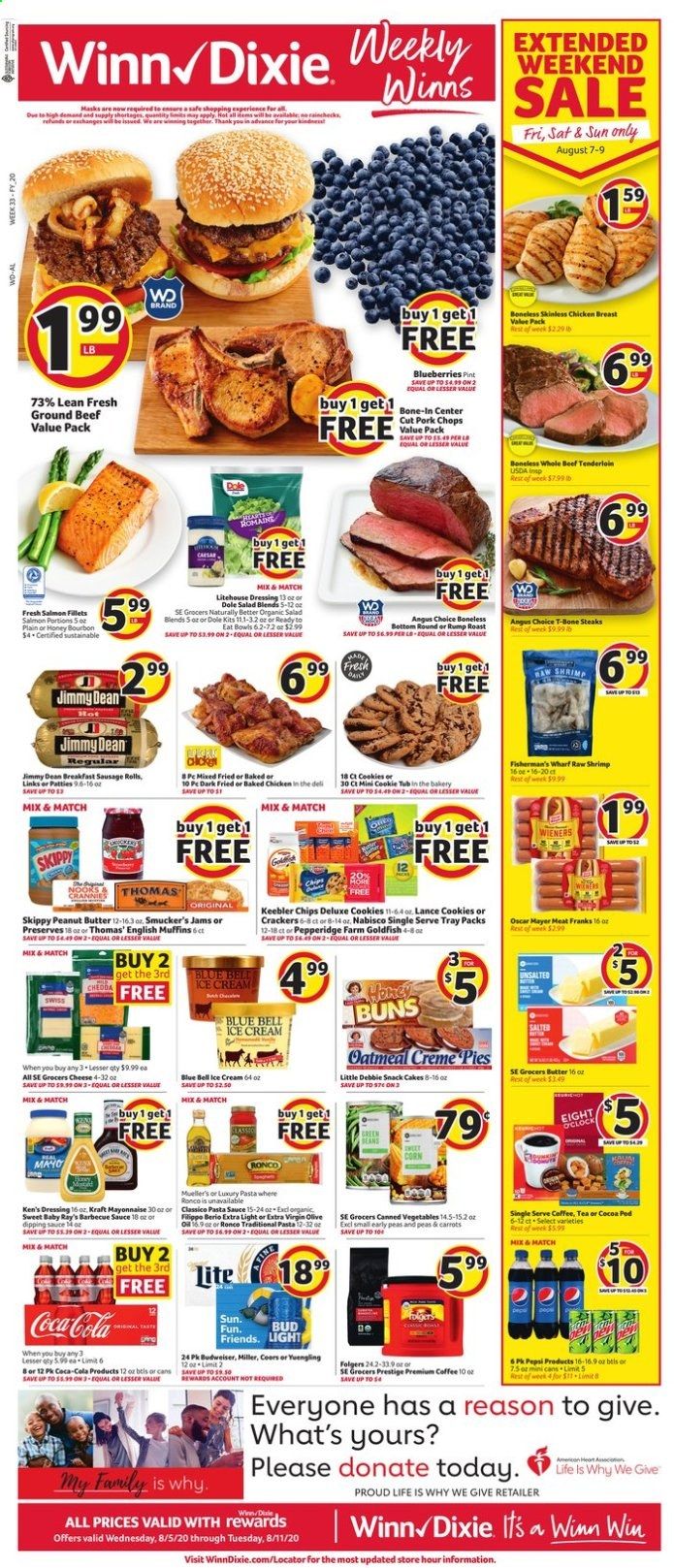 Winn Dixie (AL) Weekly Ad August 5 to August 11