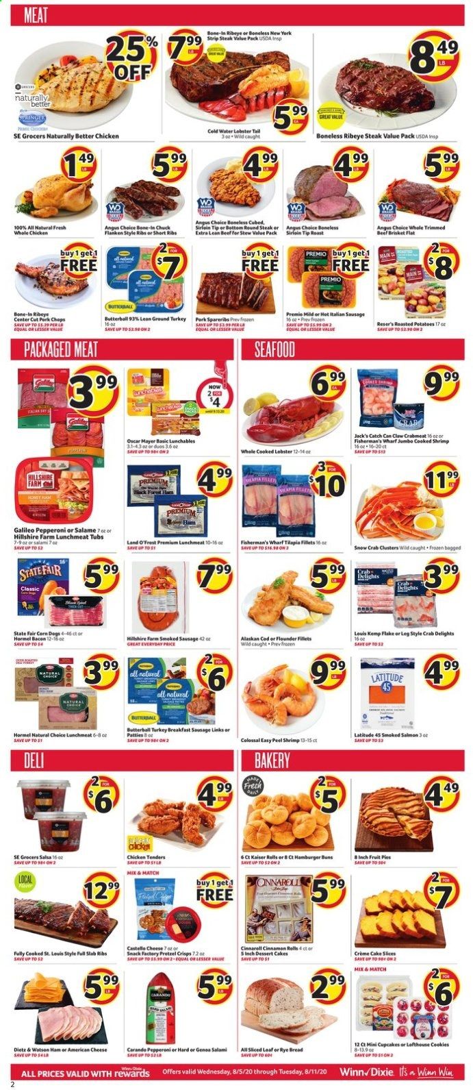 Winn Dixie (AL) Weekly Ad August 5 to August 11