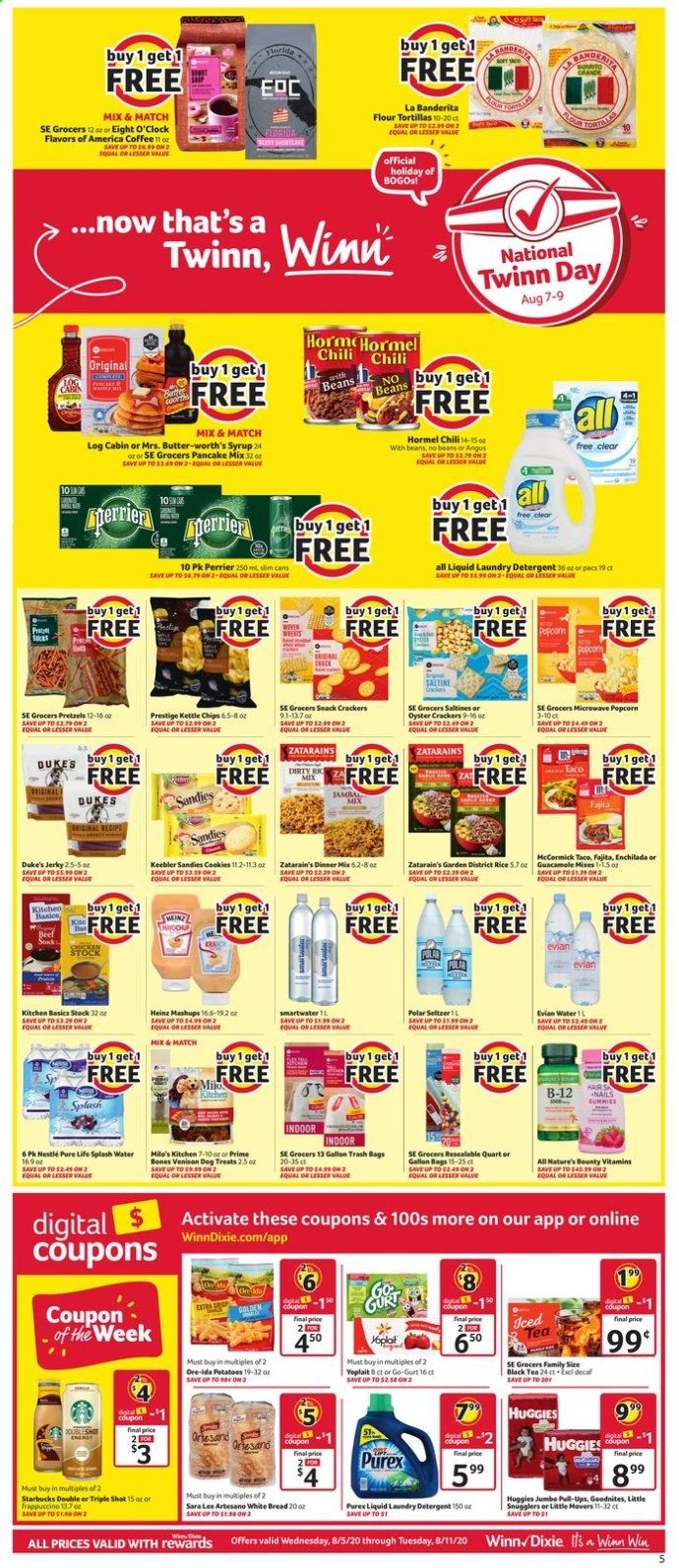 Winn Dixie (AL) Weekly Ad August 5 to August 11