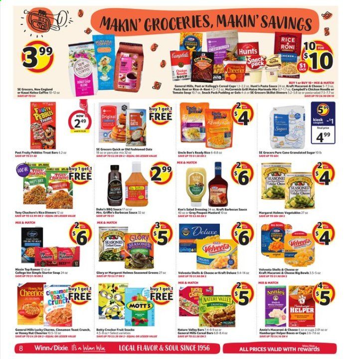 Winn Dixie (MS) Weekly Ad August 5 to August 11