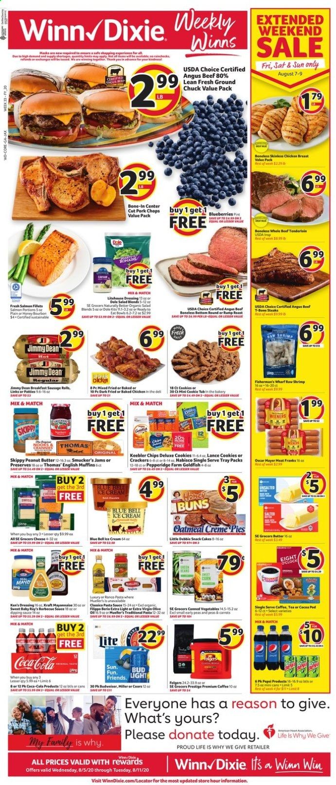 Winn Dixie (GA) Weekly Ad August 5 to August 11