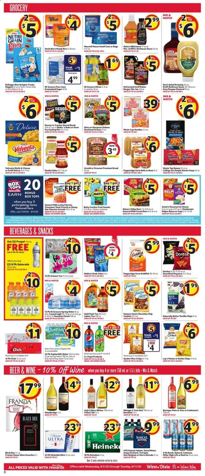 Winn Dixie (GA) Weekly Ad August 5 to August 11