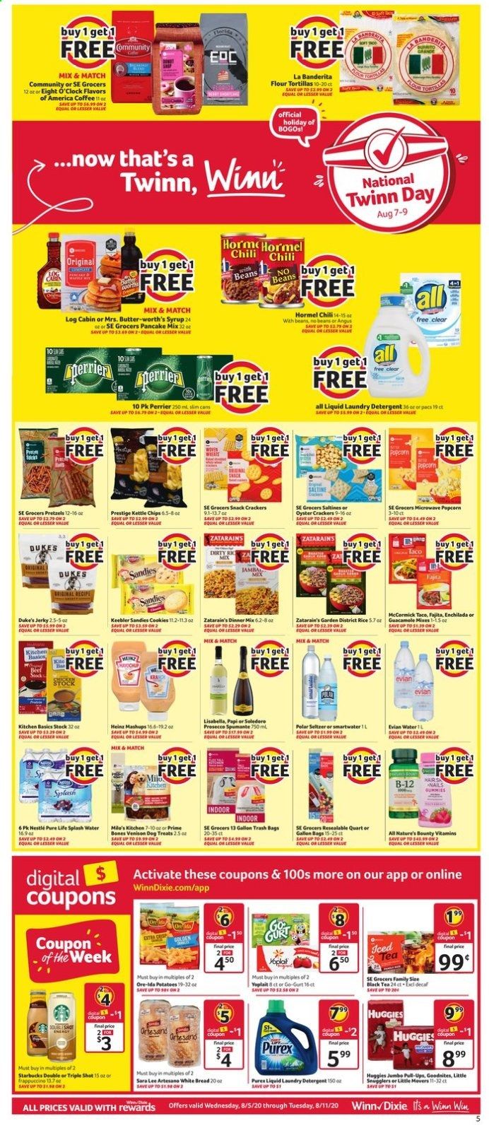 Winn Dixie (FL) Weekly Ad August 5 to August 11
