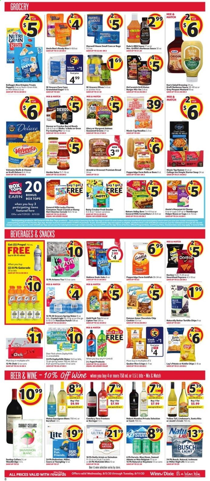 Winn Dixie (FL) Weekly Ad August 5 to August 11