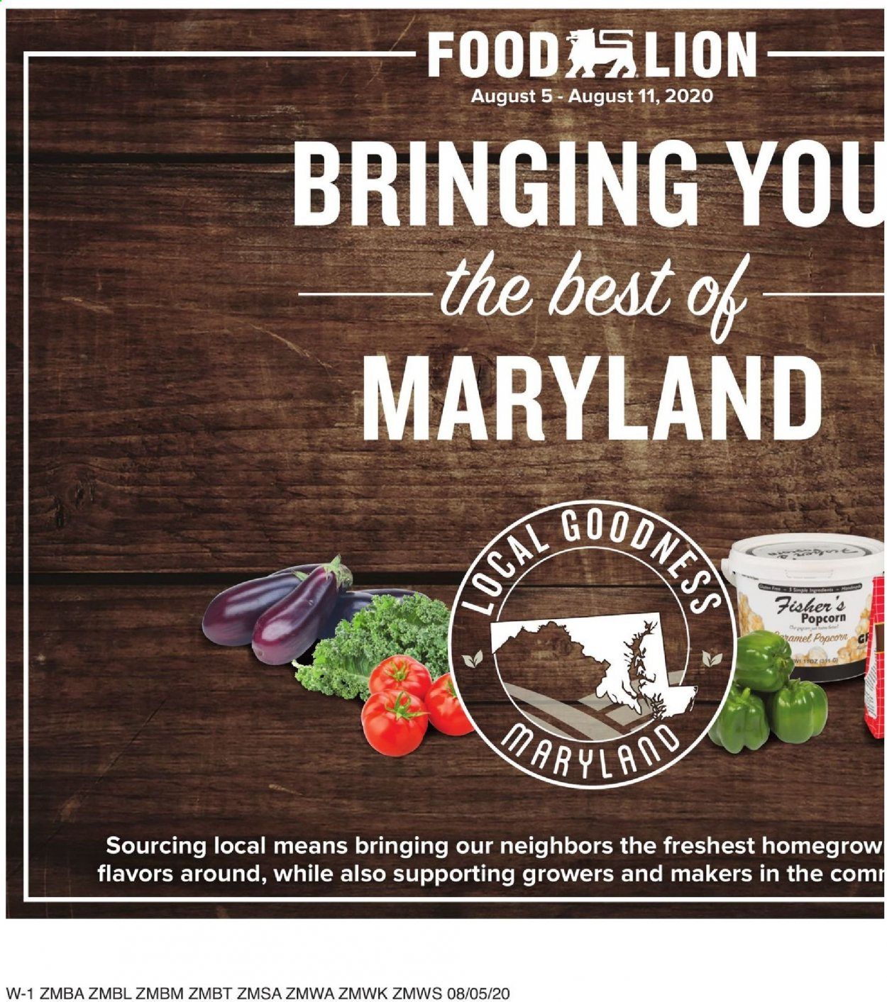 Food Lion (MD) Weekly Ad August 5 to August 11