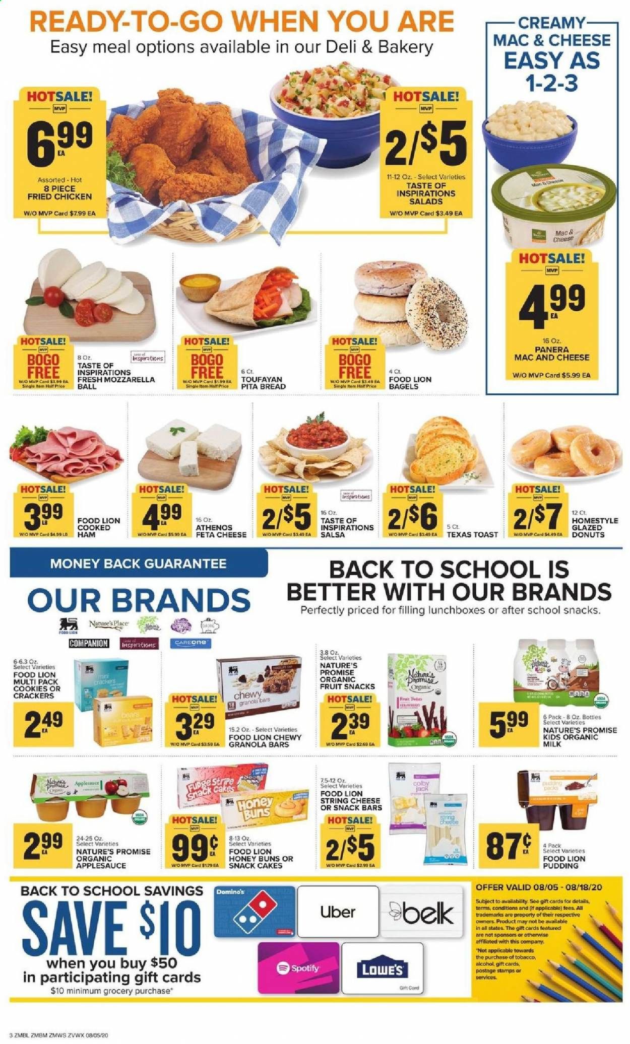 Food Lion (MD) Weekly Ad August 5 to August 11