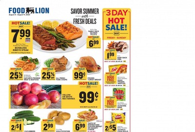 Food Lion (VA) Weekly Ad August 5 to August 11