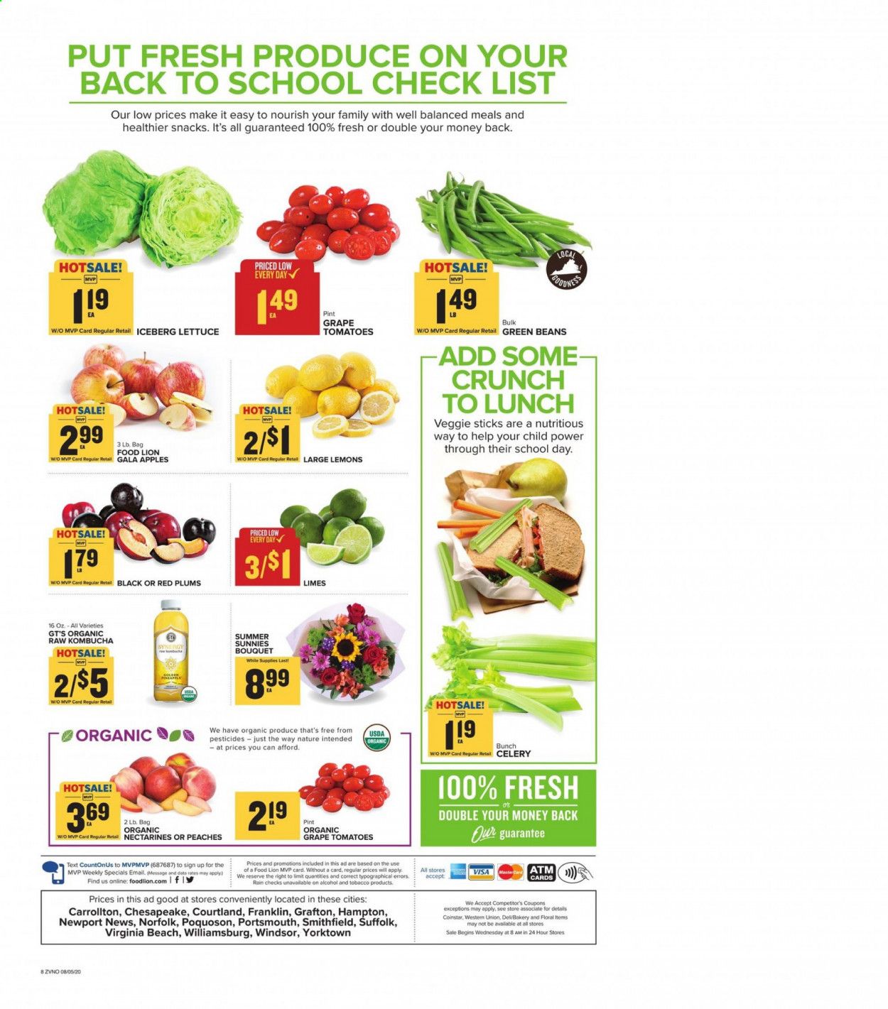 Food Lion (VA) Weekly Ad August 5 to August 11