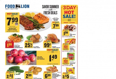 Food Lion (NC) Weekly Ad August 5 to August 11