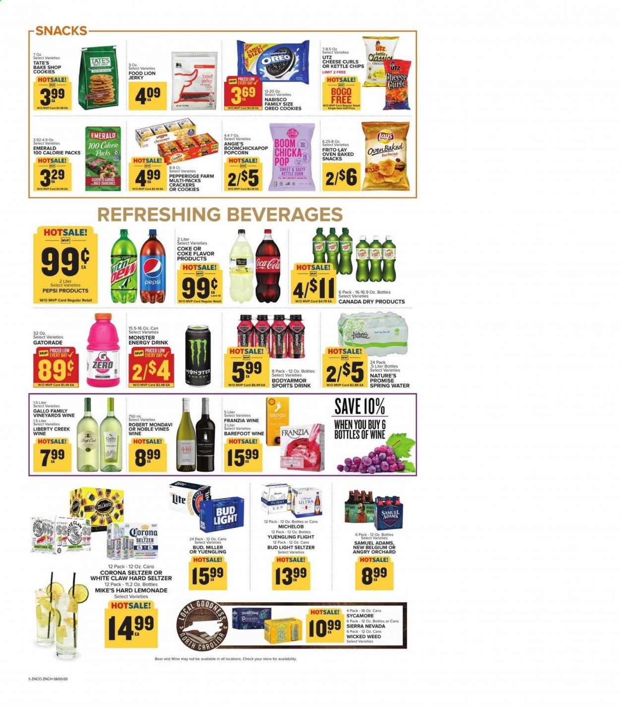 Food Lion (NC) Weekly Ad August 5 to August 11