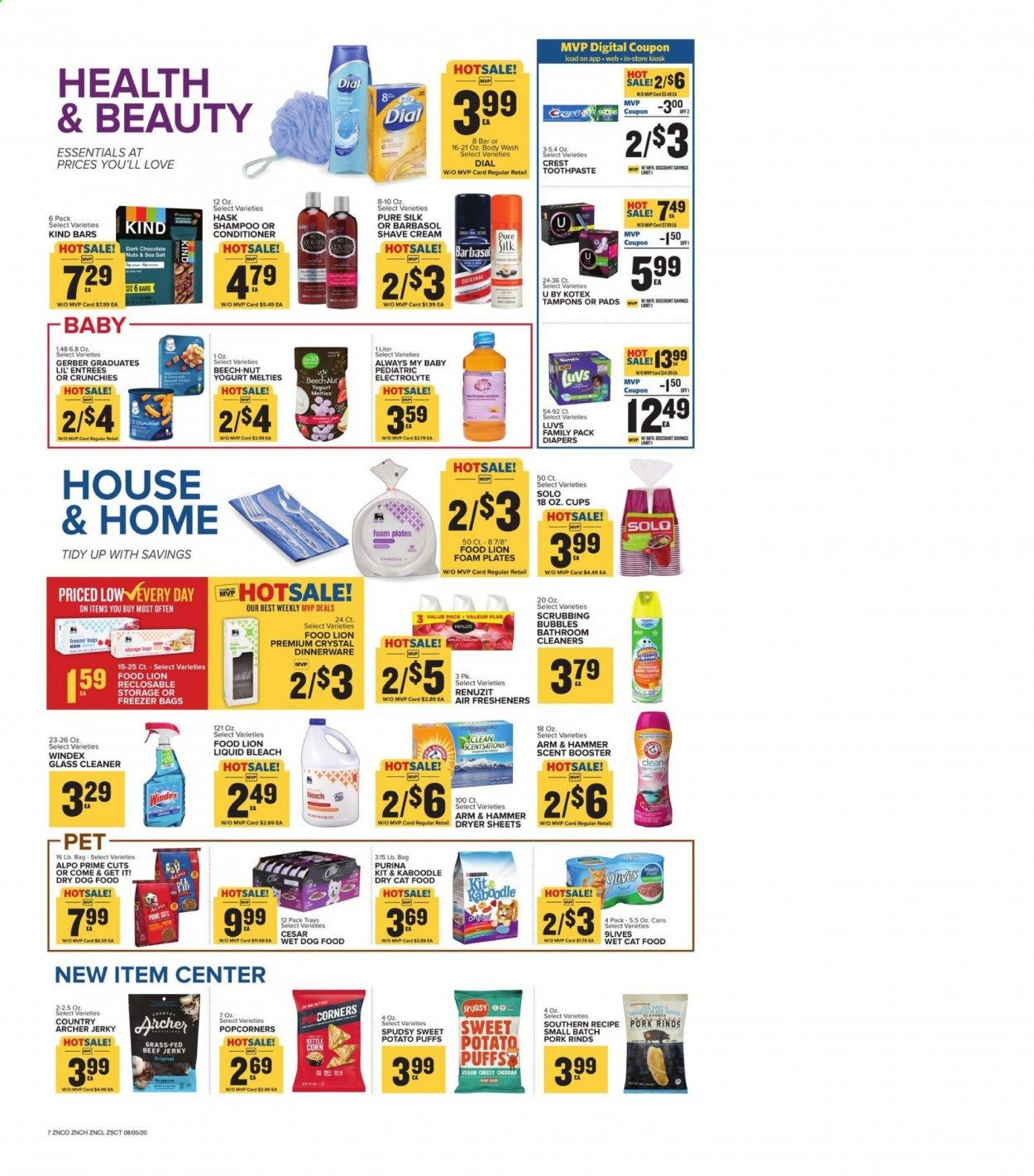 Food Lion (NC) Weekly Ad August 5 to August 11