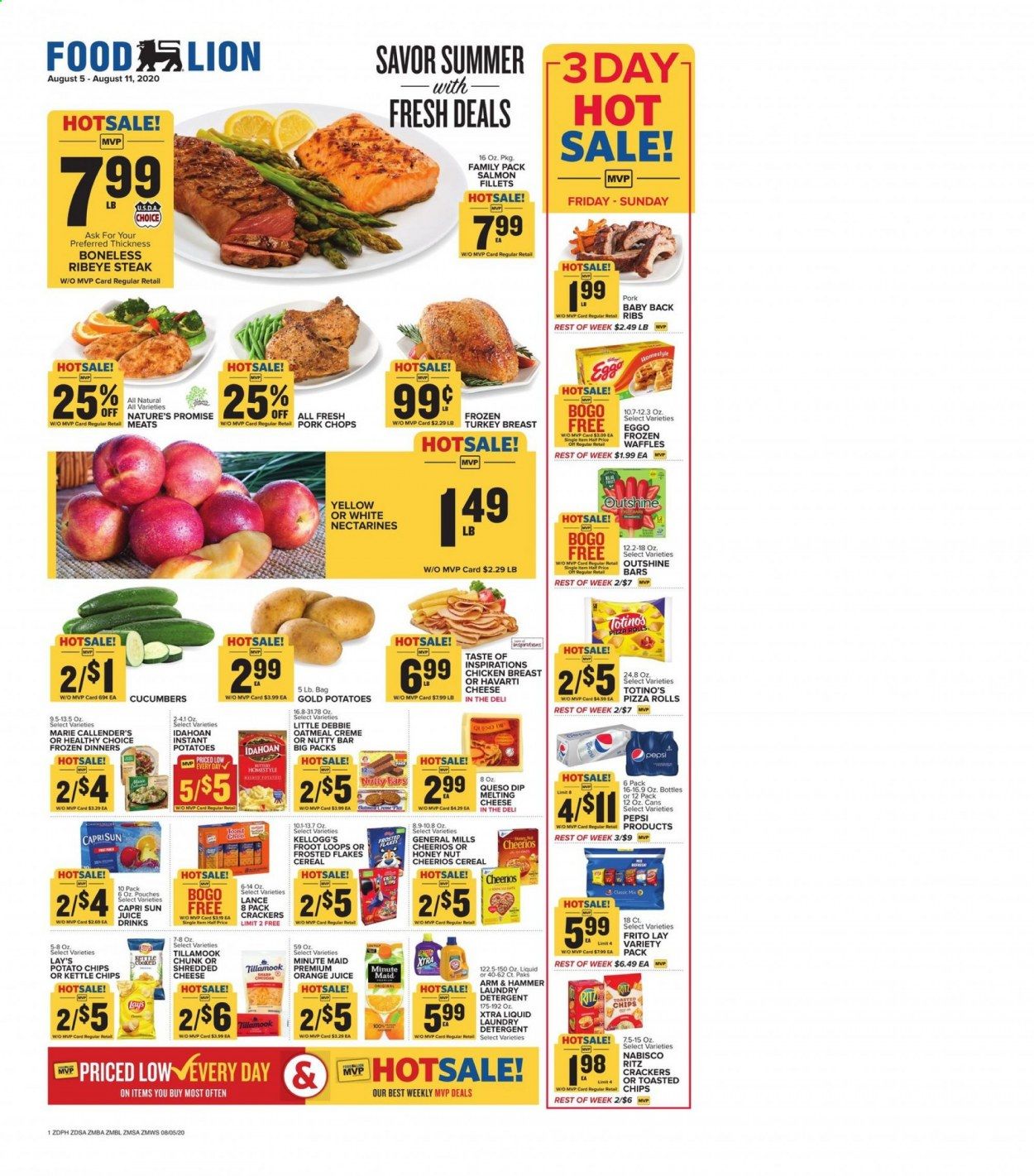 Food Lion (DE) Weekly Ad August 5 to August 11