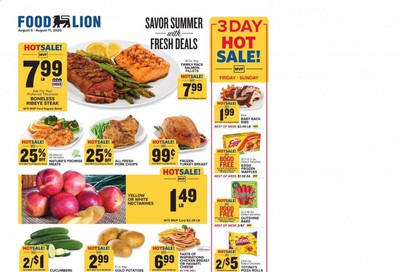 Food Lion (DE) Weekly Ad August 5 to August 11