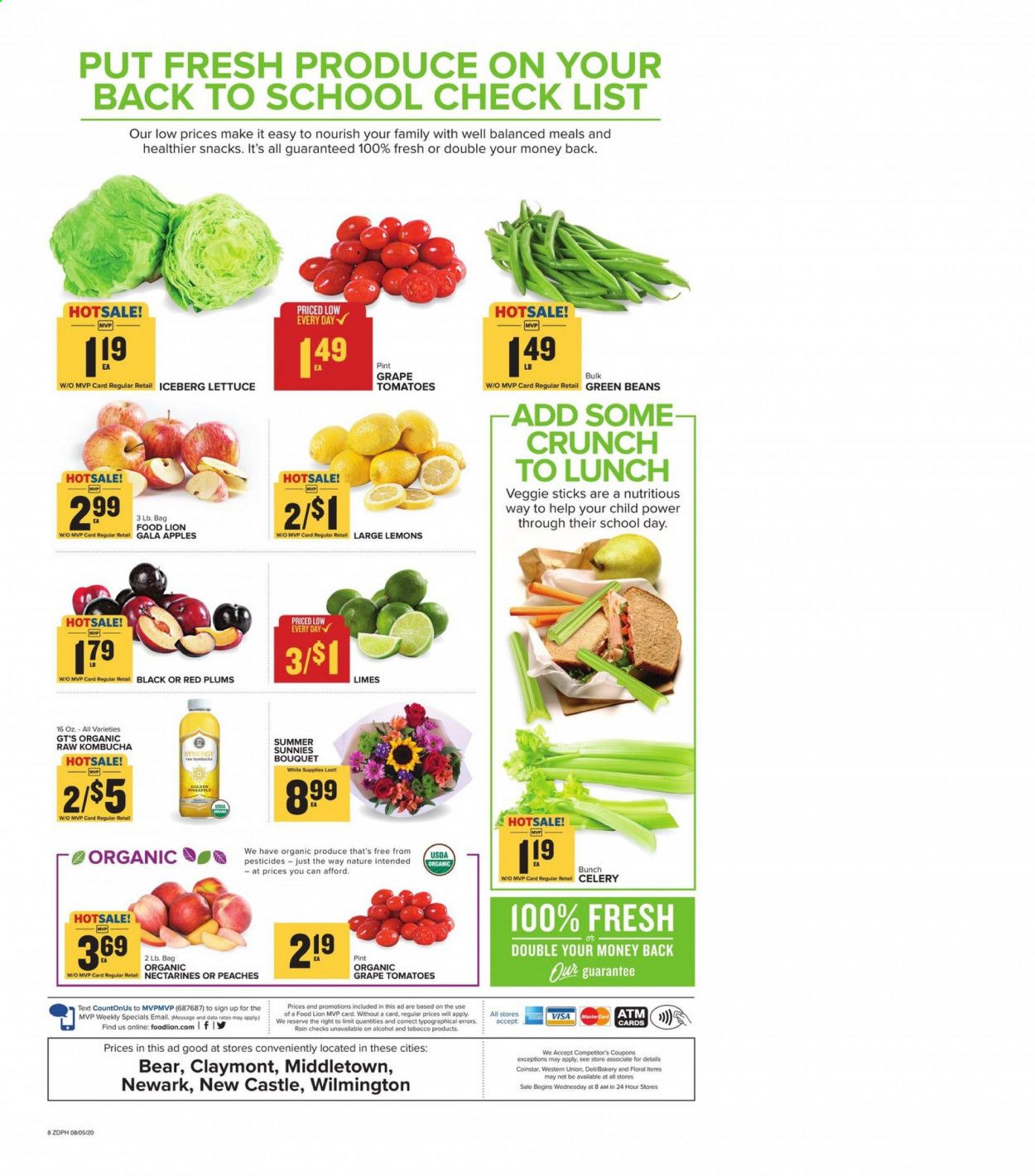 Food Lion (DE) Weekly Ad August 5 to August 11