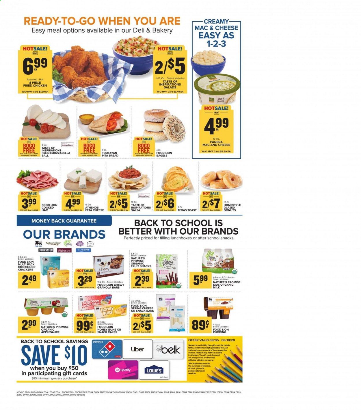 Food Lion (DE) Weekly Ad August 5 to August 11