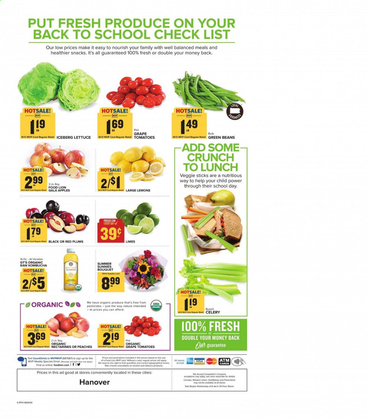 Food Lion (PA) Weekly Ad August 5 to August 11